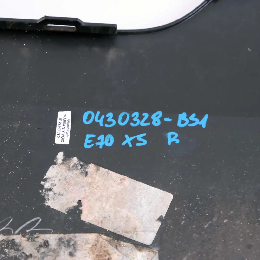 Hinten Rechts Stoßstange Ecke Abdeckung Seite Schwarz Saphir 475 für BMW X5 E70 1 mit Teilenummer 0430328 BMW X5 E70 1 Hinten Rechts Stoßstange Ecke Abdeckung Seite Schwarz Saphir 475 - SKU 0430328-BS1 - Teilenummer 0430328