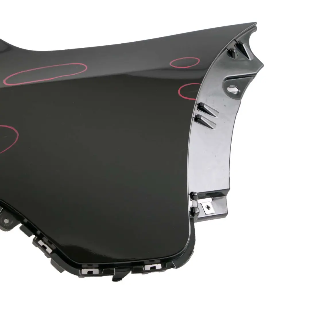 BMW X5 E70 1 Paraurti Posteriore Destro Angolo Copertura Rifinita Lato Nero 475 - SKU 0430328-BS1 - Numero di parte 0430328