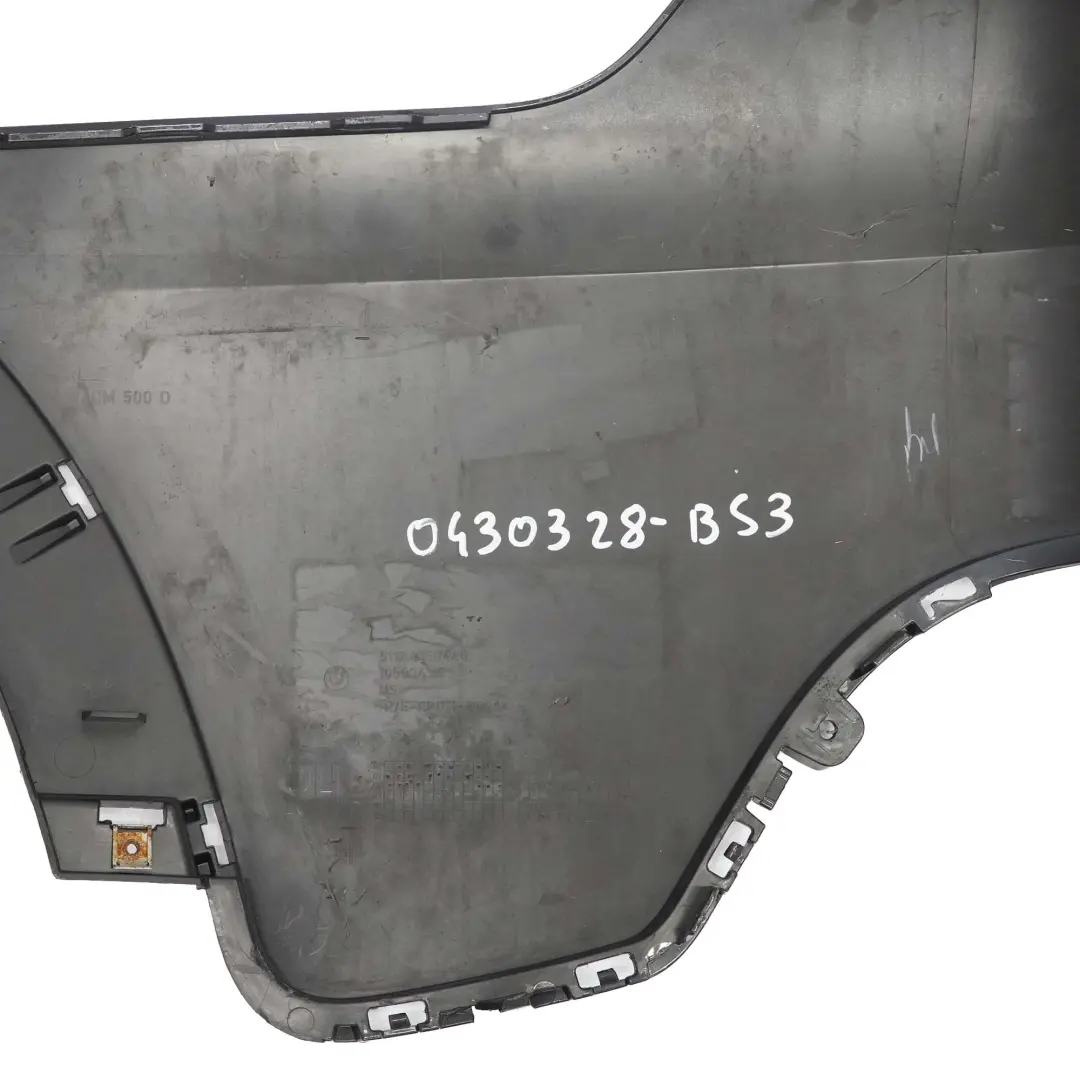 BMW X5 E70 Bumper Corner Rear Right O/S Trim Cover Side Black Sapphire - 475 - SKU 0430328-BS3 - Part number 0430328
