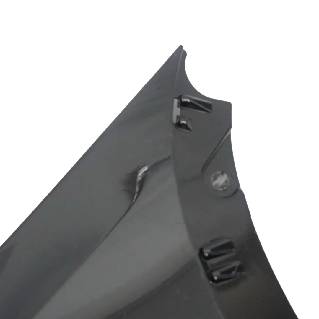 BMW X5 E70 Stossfänger Abdeckung Deckel Rechts Black Sapphire Schwarz - 475 - SKU 0430328-BS3 - Teilenummer 0430328