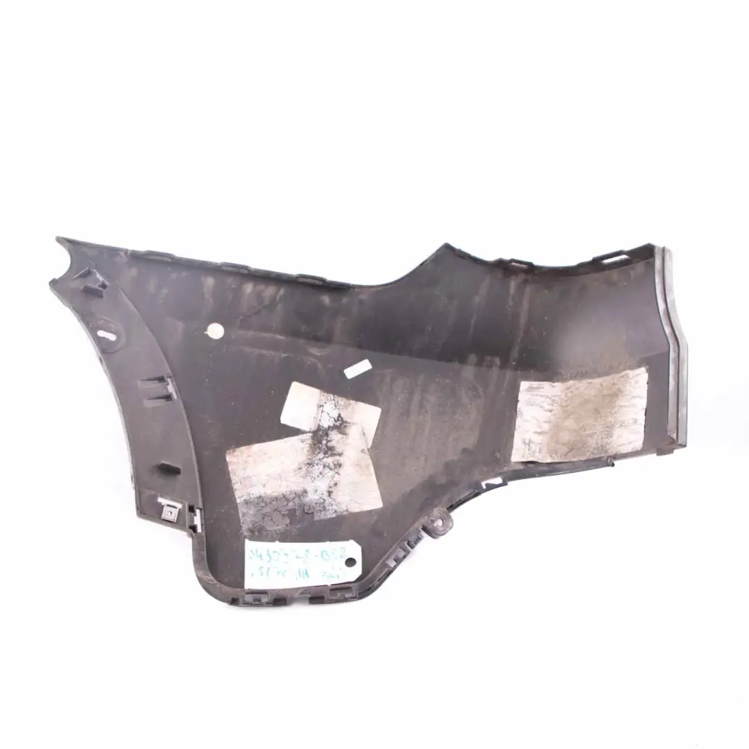 BMW X5 E70 Bumper Corner Rear Right O/S Trim Cover Side Black Sapphire - 475 - SKU 0430328-BS4 - Part number 0430328