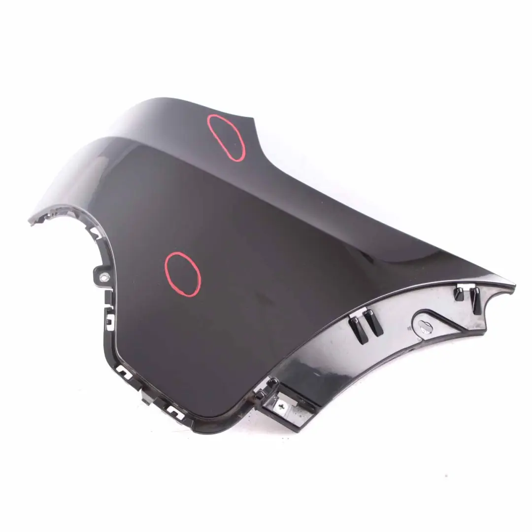 Bumper Corner Rear Right O/S Trim Cover Side Black Sapphire - 475 to BMW X5 E70 with Part number 0430328 BMW X5 E70 Bumper Corner Rear Right O/S Trim Cover Side Black Sapphire - 475 - SKU 0430328-BS4 - Part number 0430328