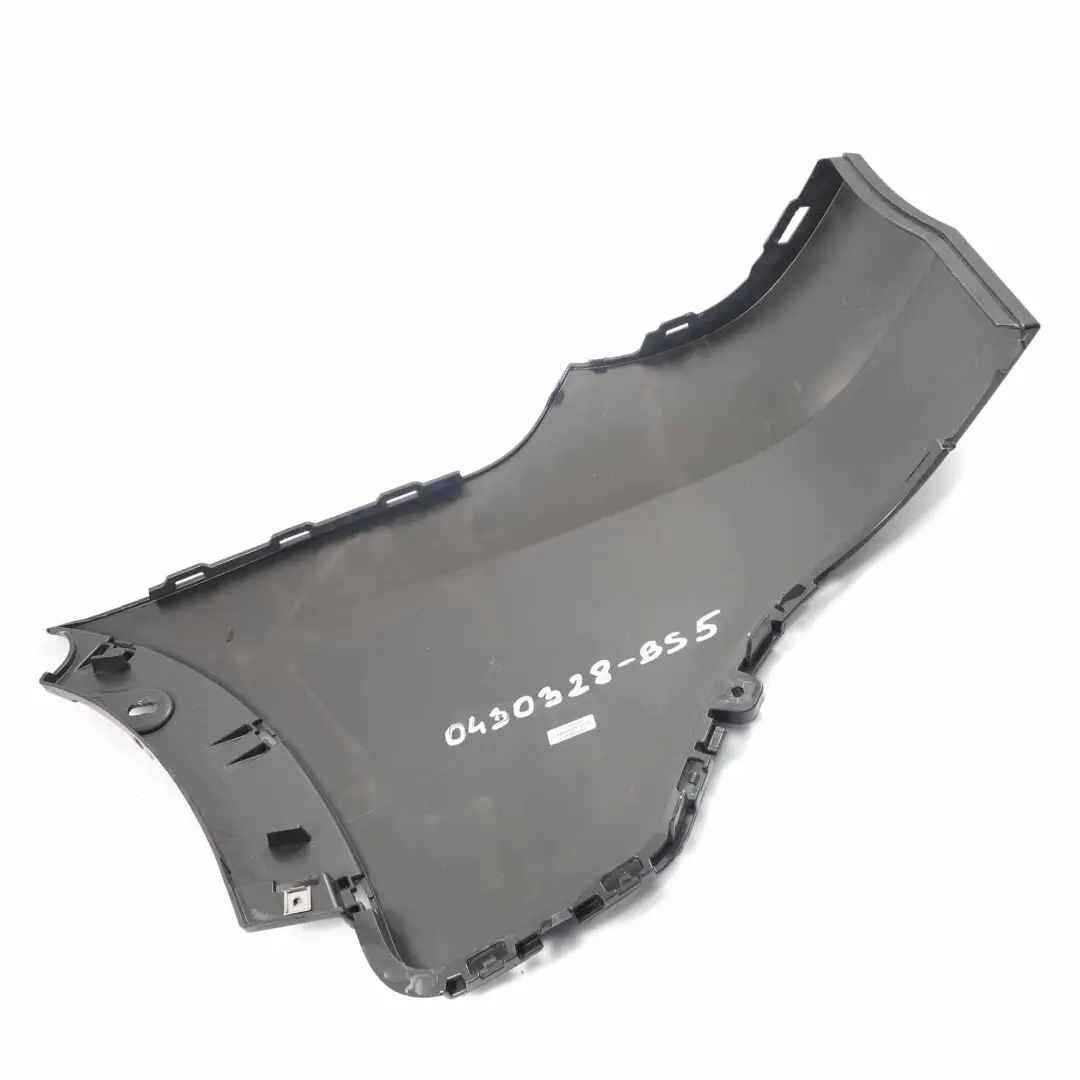 BMW X5 E70 Pare-chocs Arriere Cote Droit Black Sapphire Noir - 475 - SKU 0430328-BS5 - Numéro de pièce 0430328