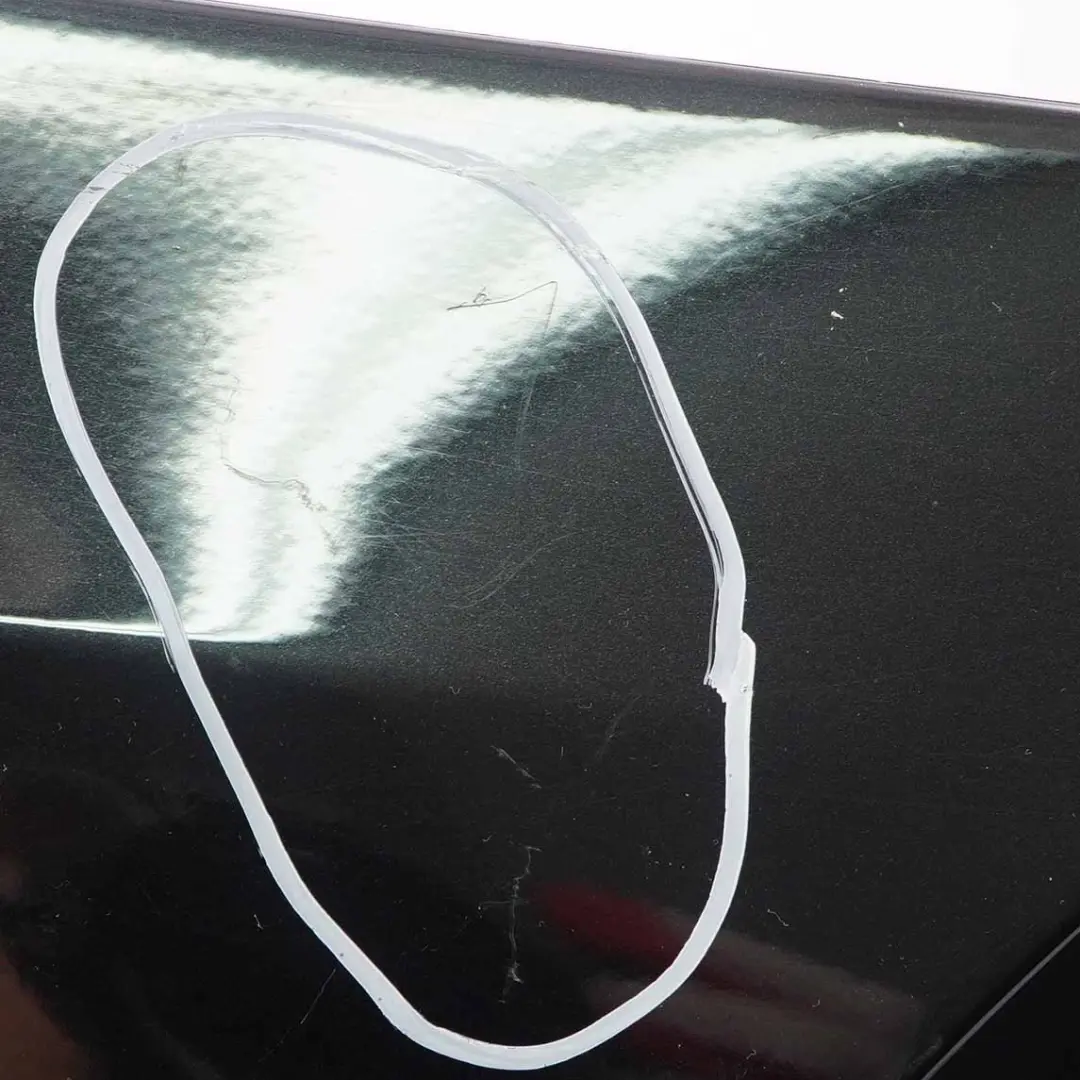 BMW X5 E70 Bumper Corner Rear Right O/S Trim Cover Side Black Sapphire - 475 - SKU 0430328-BS5 - Part number 0430328