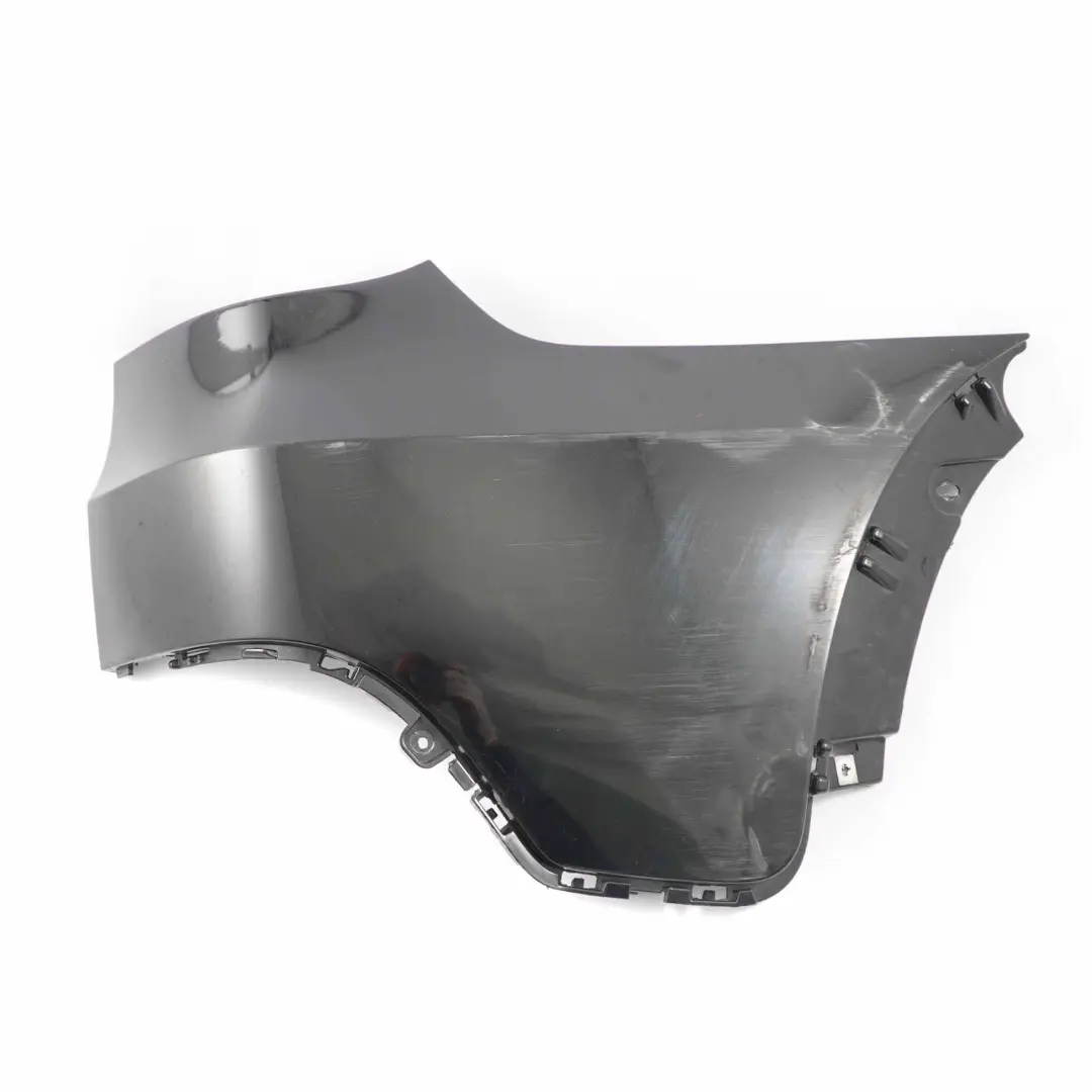 BMW X5 E70 Stossfänger Abdeckung Deckel Rechts Black Sapphire Schwarz - 475 - SKU 0430328-BS6 - Teilenummer 0430328