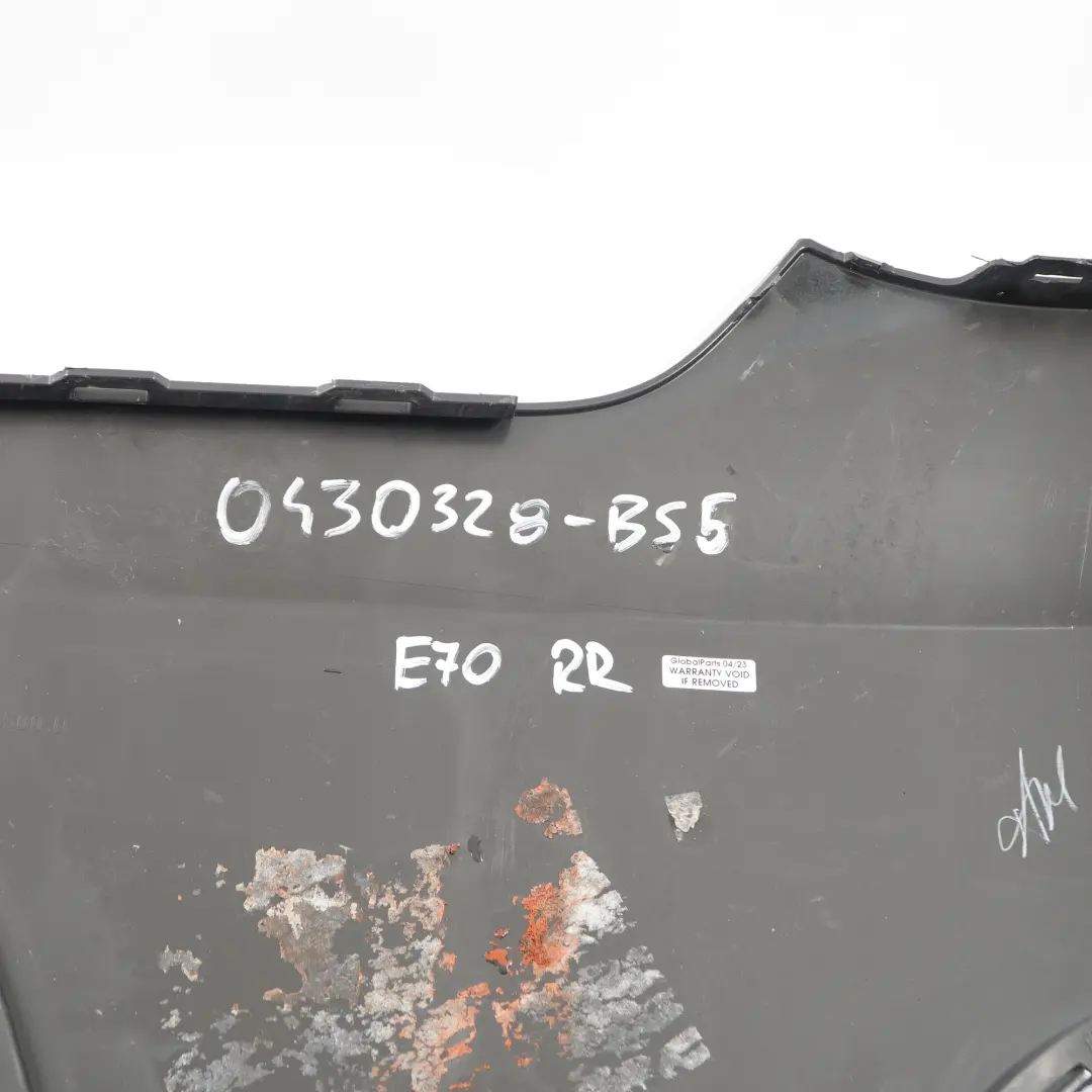 BMW X5 E70 Stossfänger Abdeckung Deckel Rechts Black Sapphire Schwarz - 475 - SKU 0430328-BS6 - Teilenummer 0430328