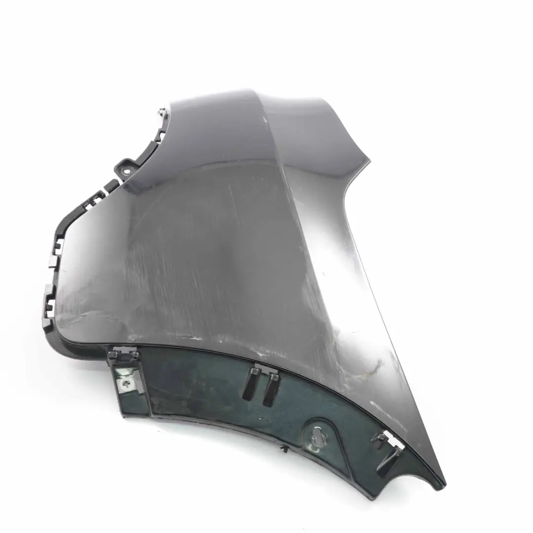 BMW X5 E70 Bumper Corner Rear Right O/S Trim Cover Side Black Sapphire - 475 - SKU 0430328-BS6 - Part number 0430328
