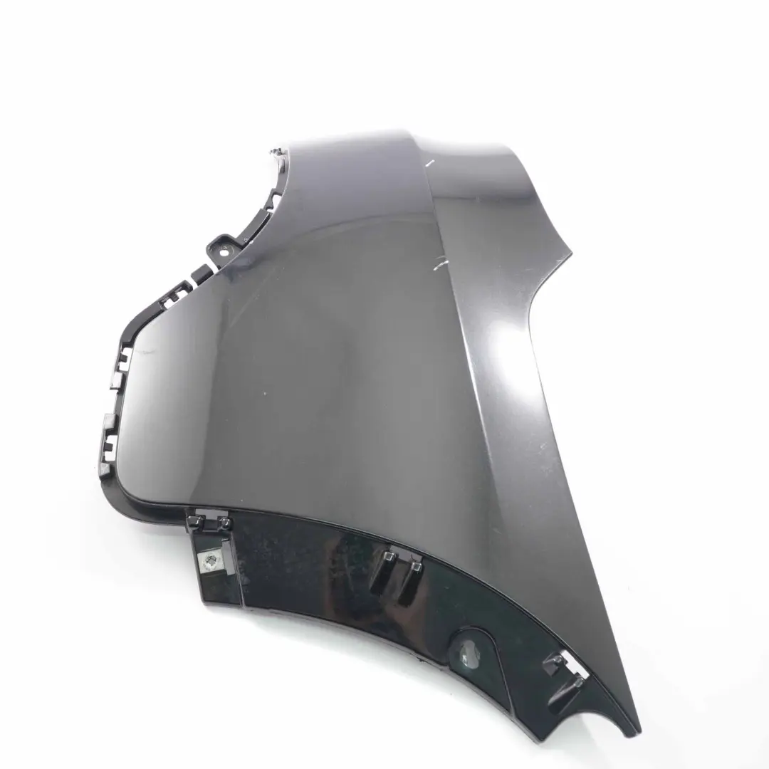 BMW X5 E70 Rear Right O/S Bumper Corner Trim Cover Side Black Sapphire - 475 - SKU 0430328-BS - Part number 0430328-BS