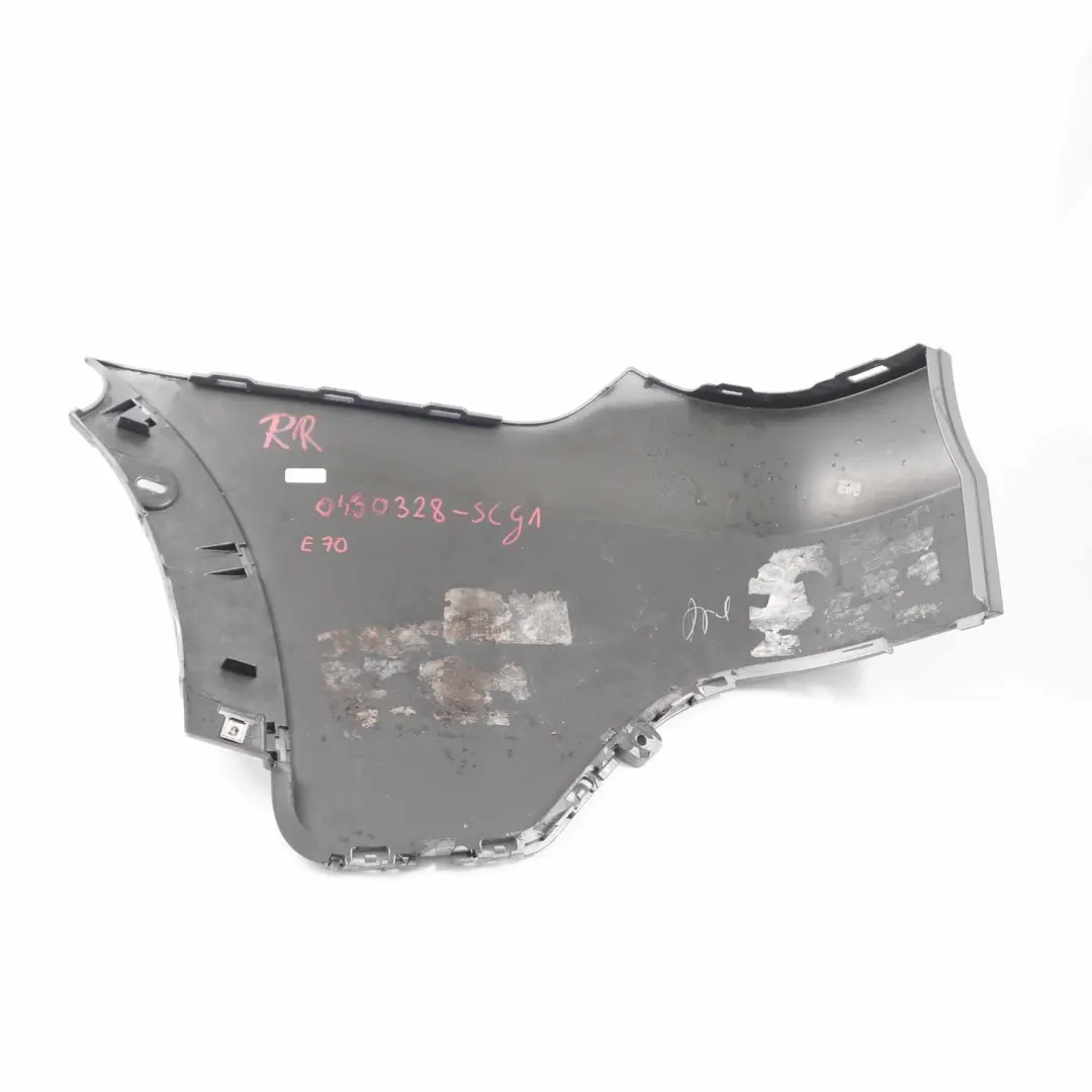 BMW X5 E70 Stossfänger Abdeckung Deckel Rechts Spacegrau Grey - A52 - SKU 0430328-SCG1 - Teilenummer 0430328