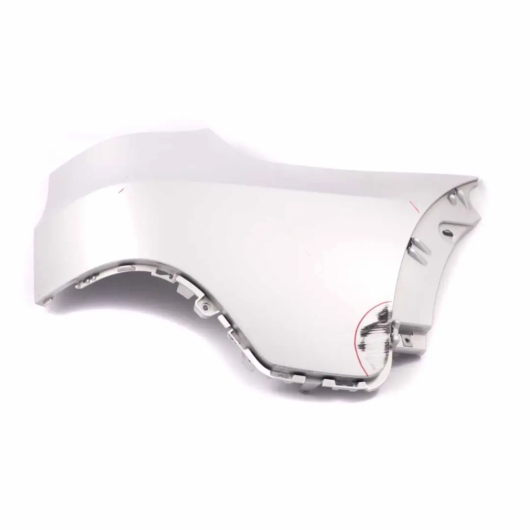 Paraurti Angolo Posteriore Destro Cover Lato Titan Silver - 354 per BMW X5 E70 con numero di parte 0430328 BMW X5 E70 Paraurti Angolo Posteriore Destro Cover Lato Titan Silver - 354 - SKU 0430328-TS2 - Numero di parte 0430328