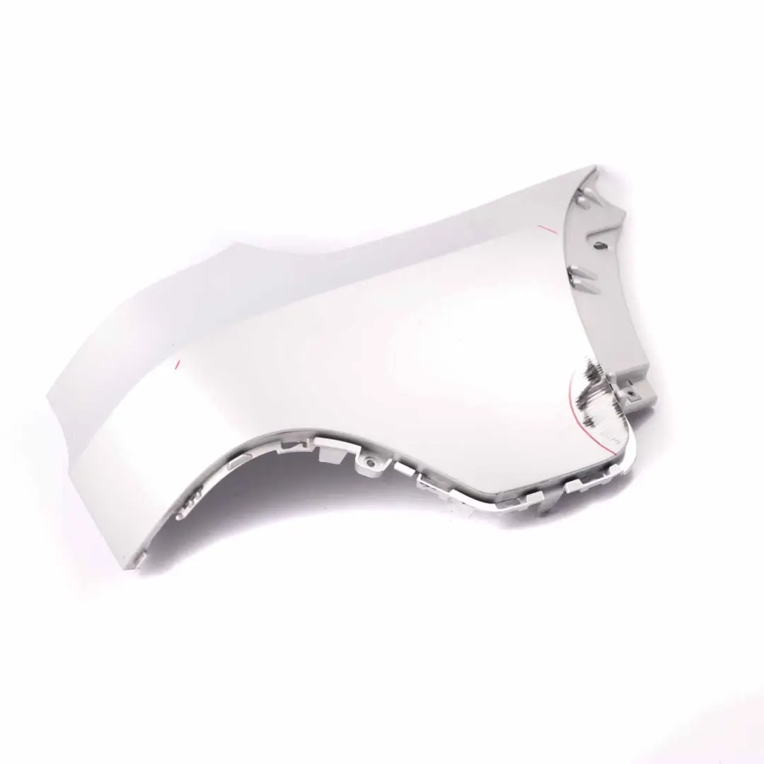 BMW X5 E70 Bumper Corner Rear Right O/S Trim Cover Side Titan Silver - 354 - SKU 0430328-TS2 - Part number 0430328