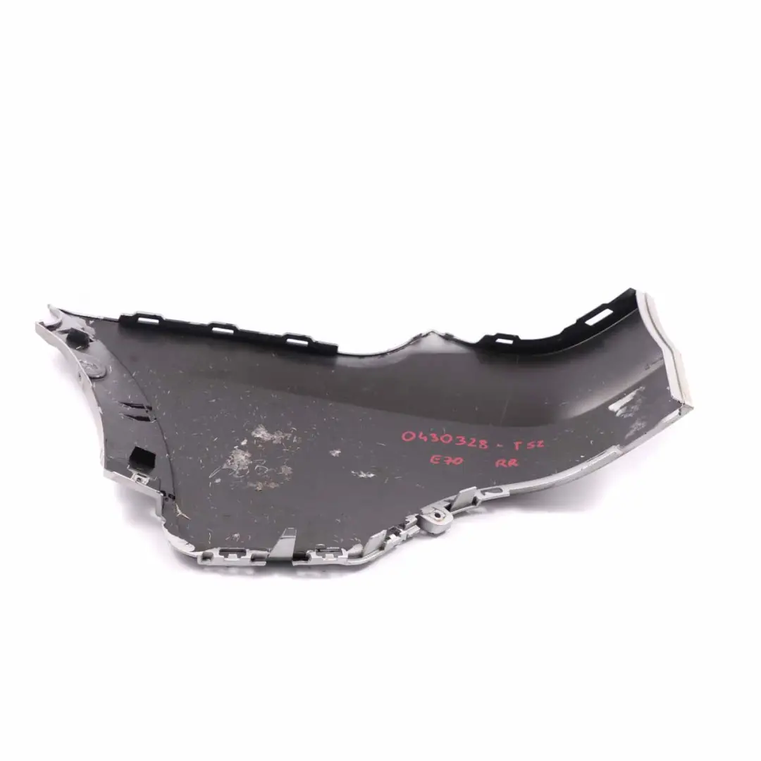 Bumper Corner Rear Right O/S Trim Cover Side Titan Silver - 354 to BMW X5 E70 with Part number 0430328 BMW X5 E70 Bumper Corner Rear Right O/S Trim Cover Side Titan Silver - 354 - SKU 0430328-TS2 - Part number 0430328