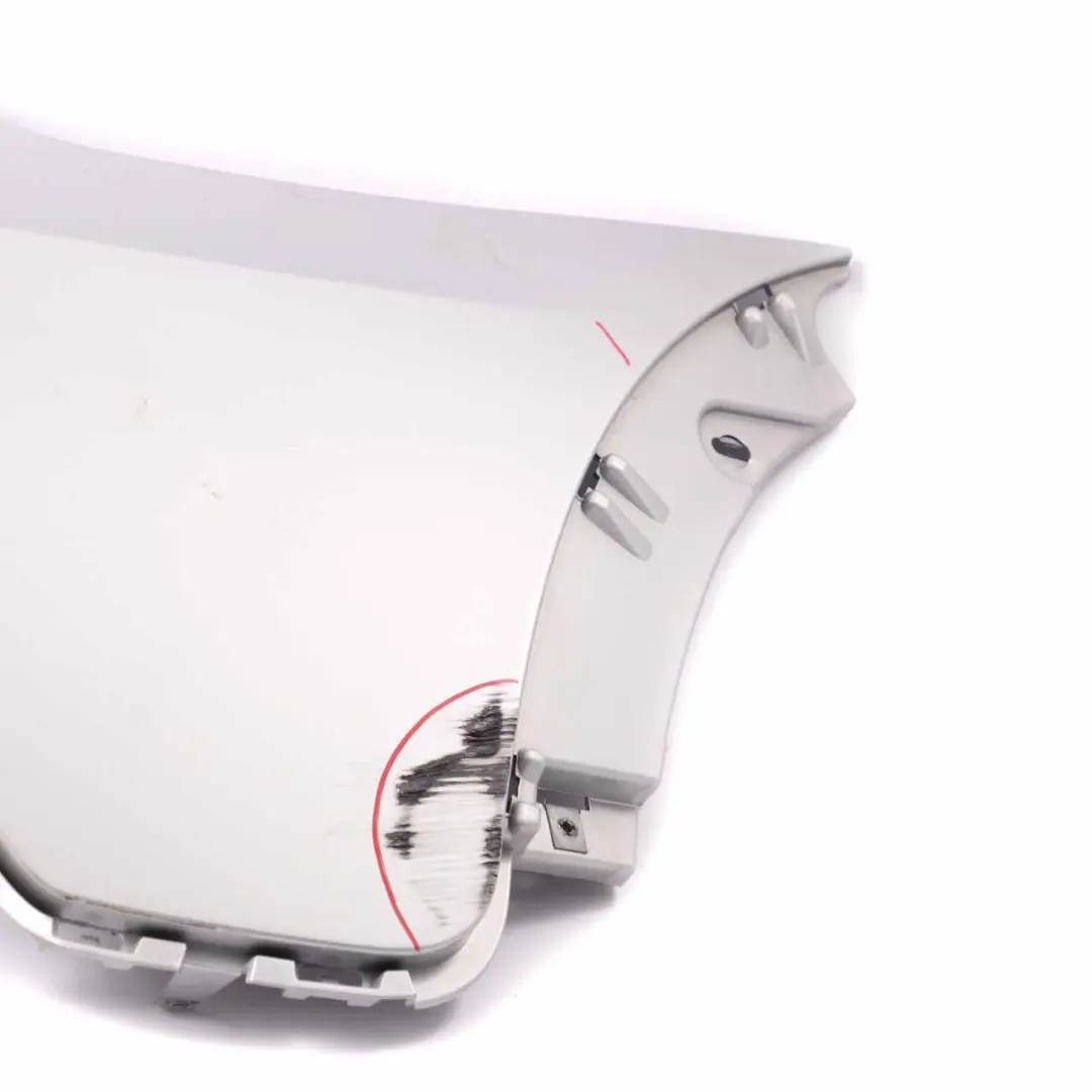 BMW X5 E70 Stossfänger Abdeckung Deckel Rechts Titansilber Silber Metallic - 354 - SKU 0430328-TS2 - Teilenummer 0430328