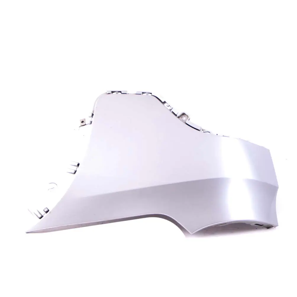 BMW X5 E70 Rear Right O/S Bumper Corner Trim Cover Side Titansilber Silver 354 - SKU 0430328-TS - Part number 0430328