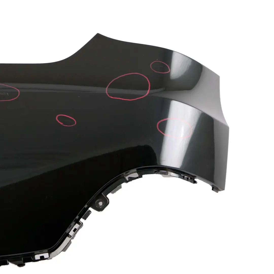 BMW X5 E70 1 Hinten Links Stoßstange Ecke Seite Schwarz Saphir - 475 - SKU 0430329-BS1 - Teilenummer 0430329