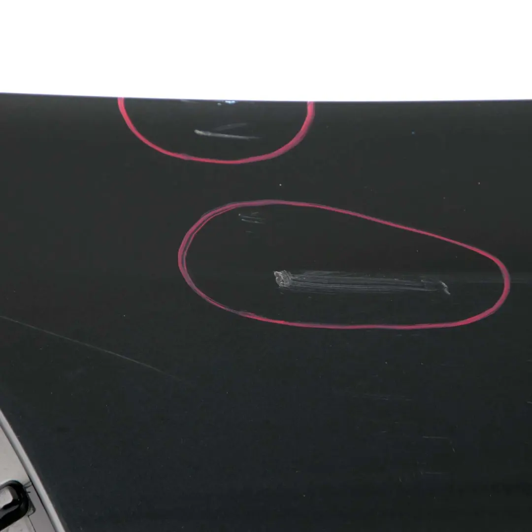 BMW X5 E70 1 Rear Left N/S Bumper Corner Trim Cover Side Black Sapphire - 475 - SKU 0430329-BS1 - Part number 0430329