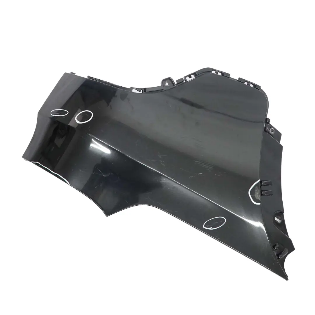 Osłona Zderzaka Lewa Tylna Czarna do BMW X5 E70 o numerze 0430329 BMW X5 E70 Osłona Zderzaka Lewa Tylna Czarna - SKU 0430329-BS4 - Numer Części 0430329