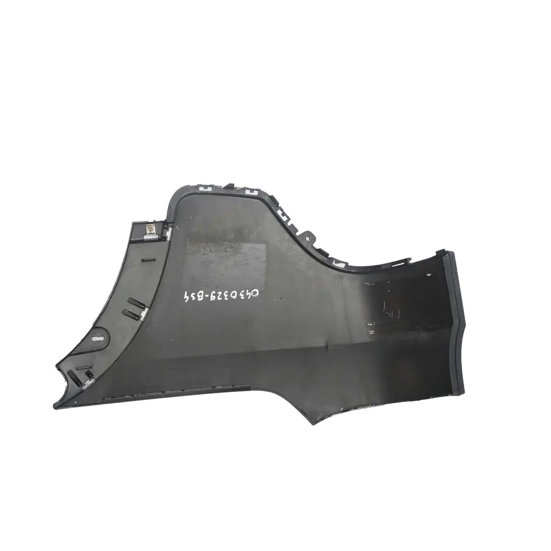 BMW X5 E70 Stossfänger Abdeckung Deckel Links Black Sapphire Schwarz - 475 - SKU 0430329-BS4 - Teilenummer 0430329