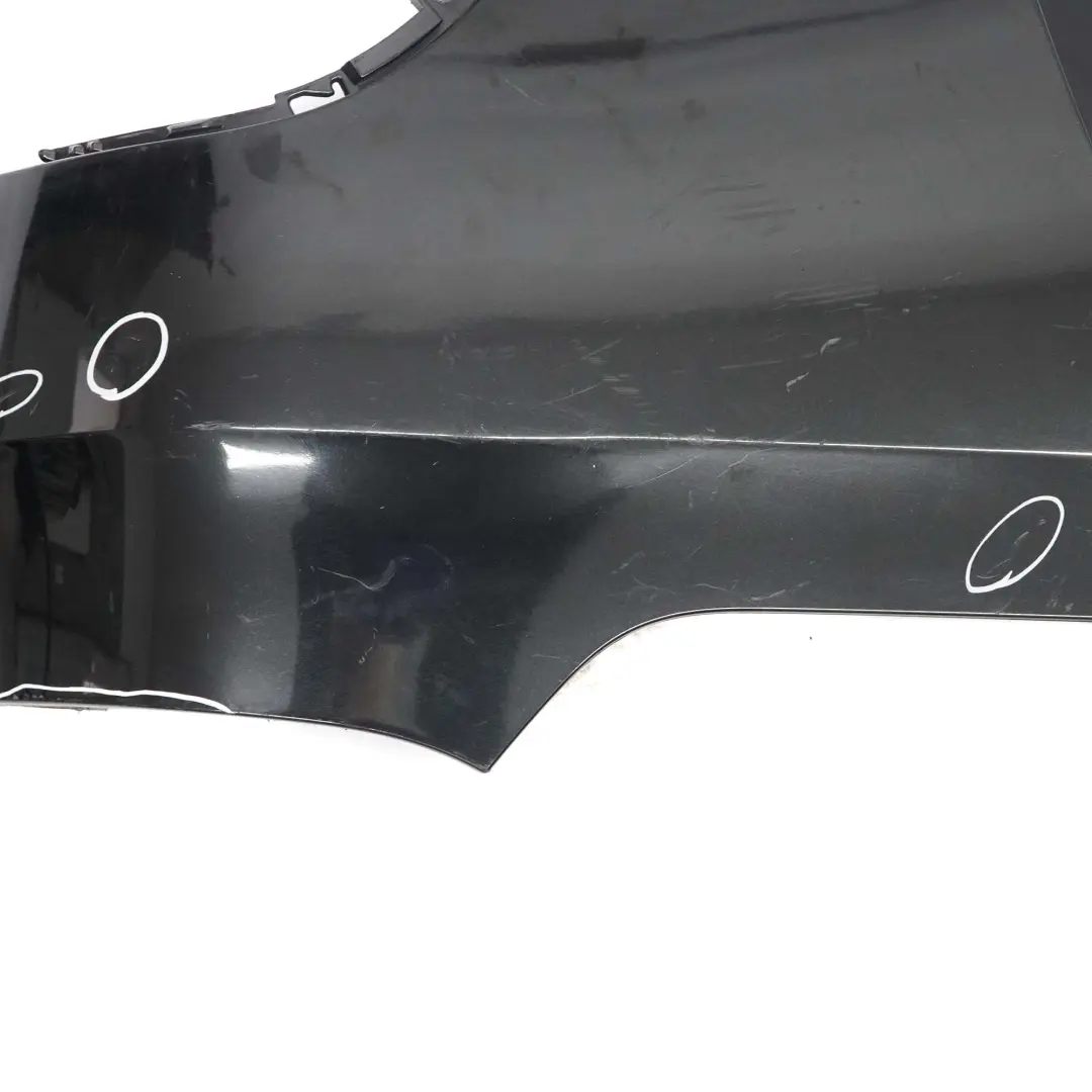  ?BMW X5 E70 Angolo Paraurti Posteriore Sinistro Cover Side Nero Sapphire - 475 - SKU 0430329-BS4 - Numero di parte 0430329