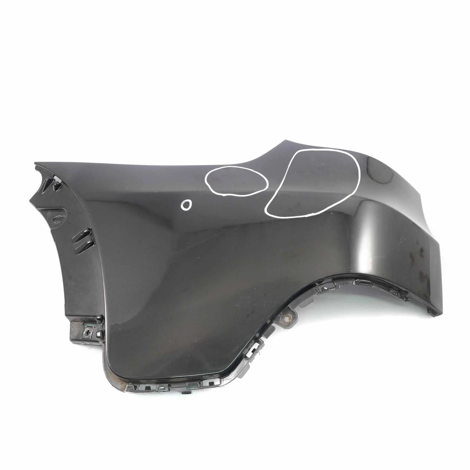 BMW X5 E70 Paraurti Angolo Posteriore Sinistro Cover Side Nero Zaffiro - 475
