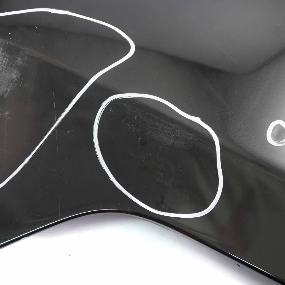 BMW X5 E70 Paraurti Angolo Posteriore Sinistro Cover Side Nero Zaffiro - 475 - SKU 0430329-BS6 - Numero di parte 0430329