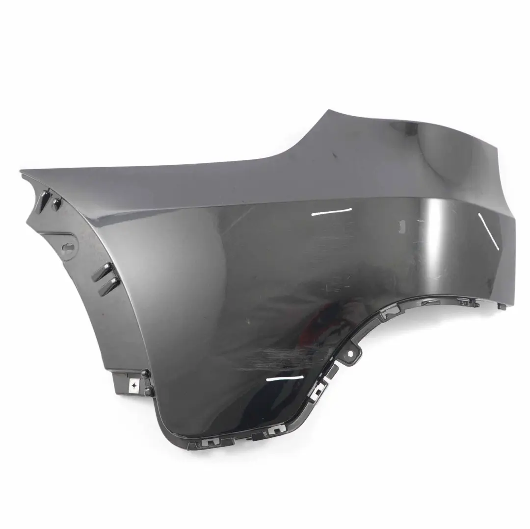 BMW X5 E70 Stossfänger Abdeckung Deckel Links Black Sapphire Schwarz - 475 - SKU 0430329-BS7 - Teilenummer 0430329