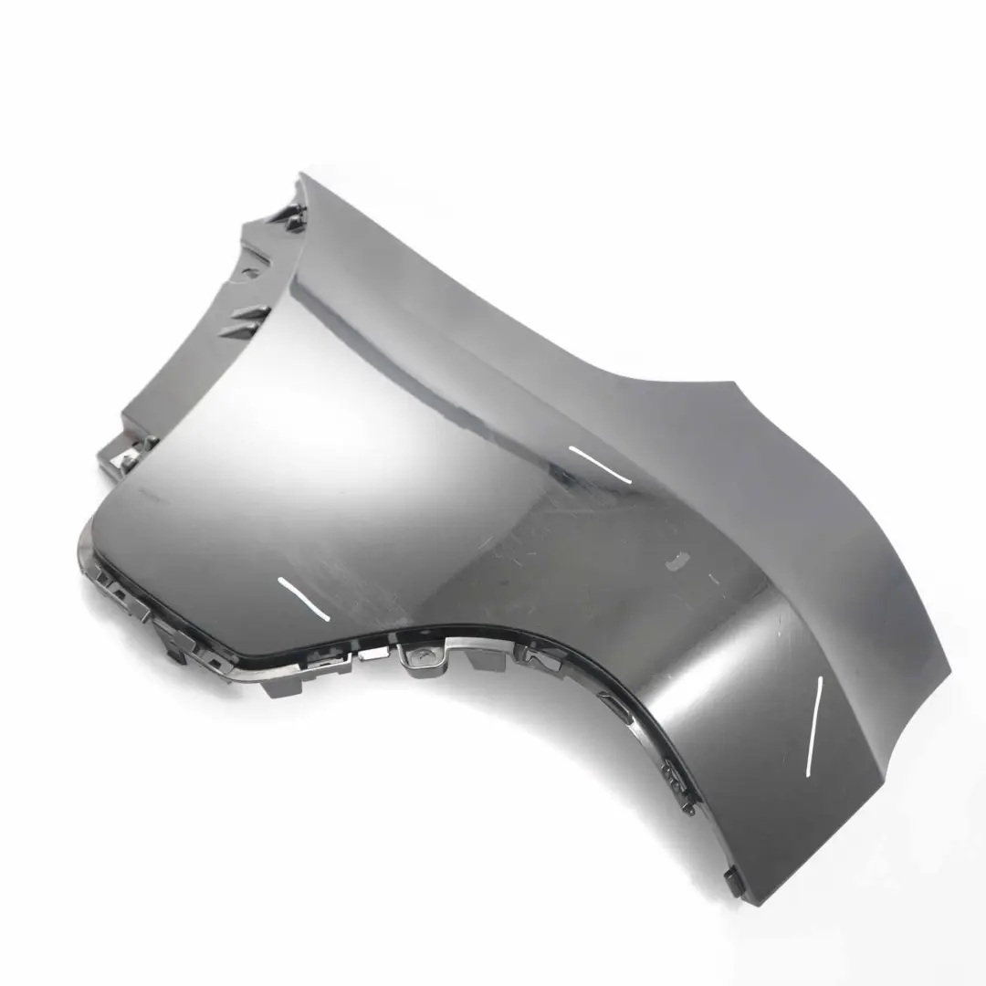 BMW X5 E70 Bumper Corner Rear Left N/S Trim Cover Side Black Sapphire - 475 - SKU 0430329-BS7 - Part number 0430329