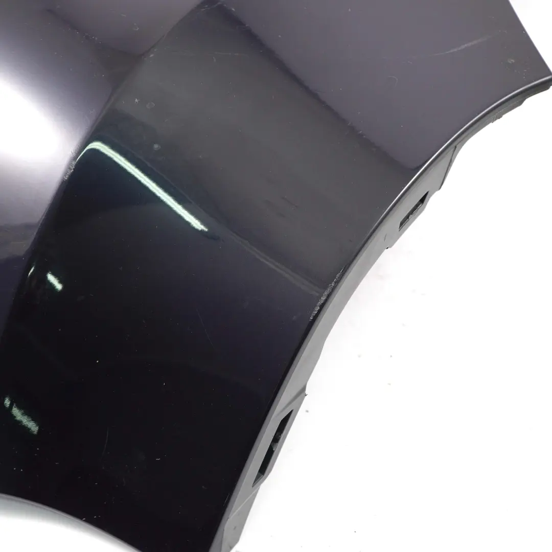 BMW X5 E70 Bumper Corner Rear Left N/S Trim Cover Side Monacoblau Blue - A35 - SKU 0430329-MB - Part number 0430329
