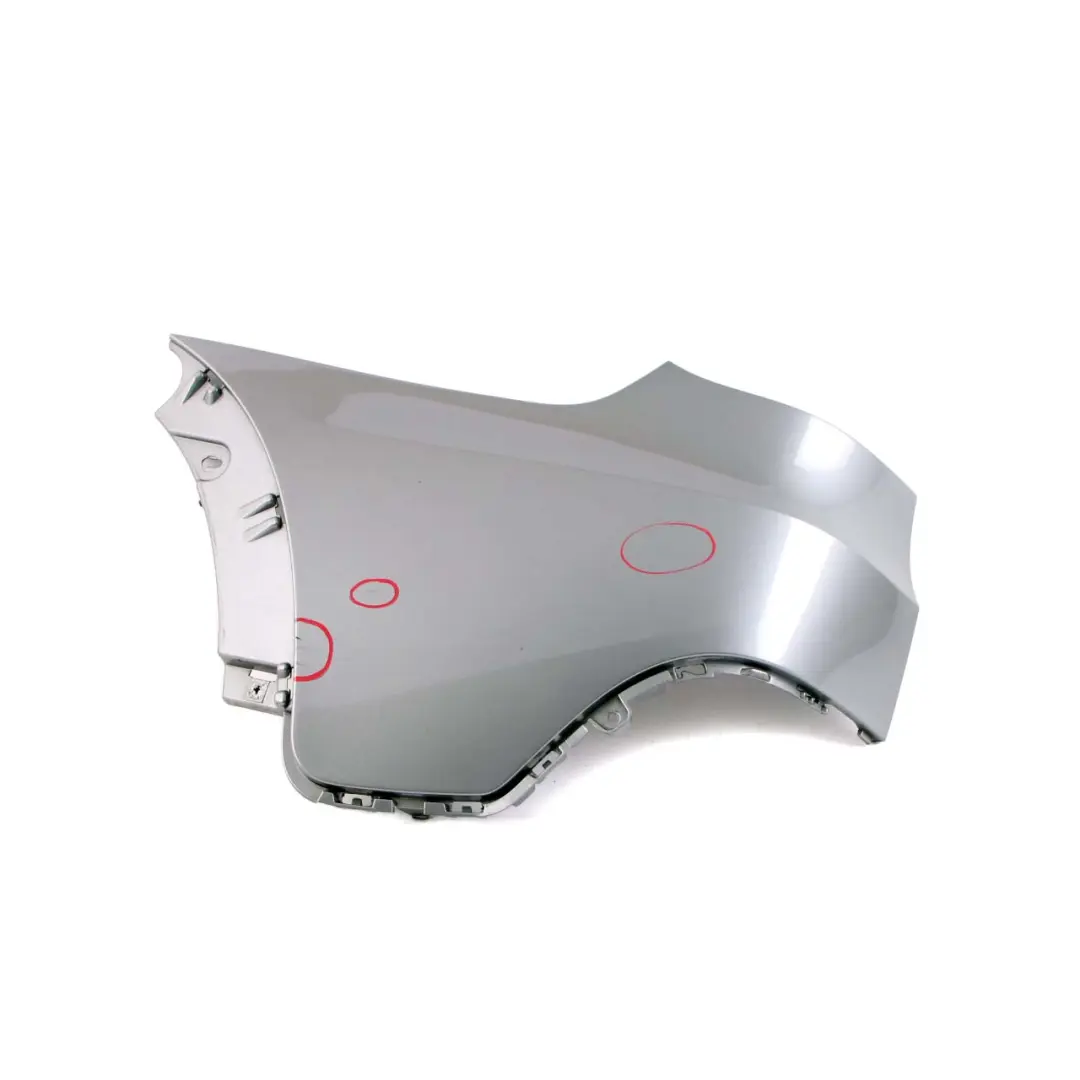 BMW X5 E70 Hinten Links Stoßstange Eckverkleidung Abdeckung Spacegrau Grau - A52 - SKU 0430329-SCG - Teilenummer 0430329