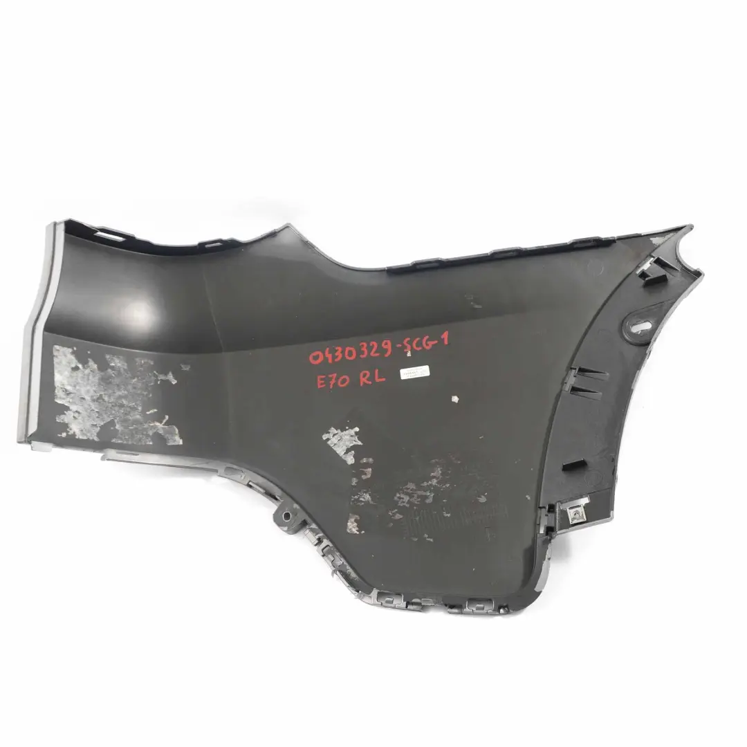 BMW E70 Rear Bumper Corner Left N/S Trim Cover Side Spacegrau Grey A52 - SKU 0430329-SCG1 - Part number 0430329