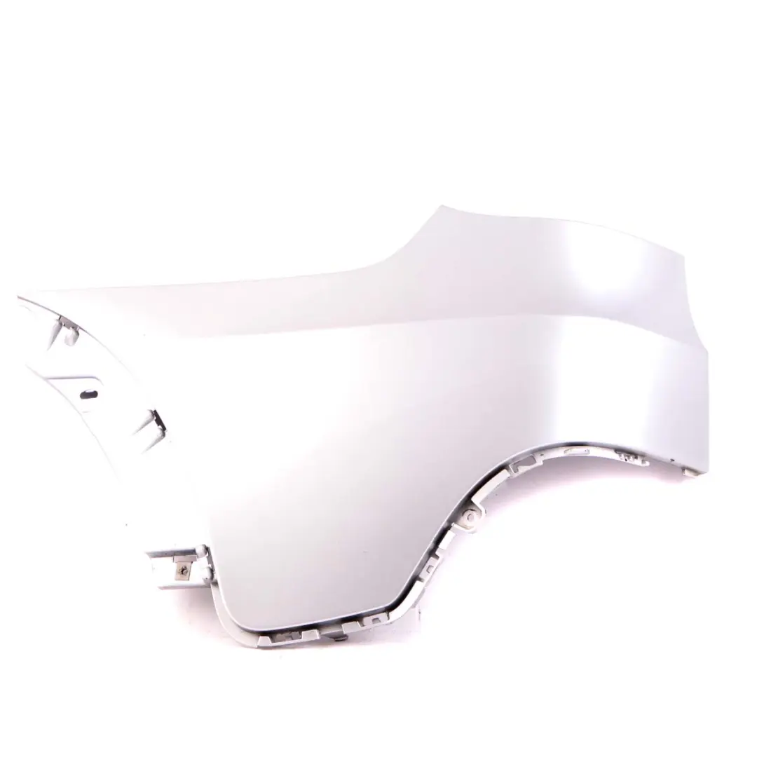 BMW X5 E70 Rear Left N/S Bumper Side Corner Trim Cover Titansilber Silver 354 - SKU 0430329-TS - Part number 0430329