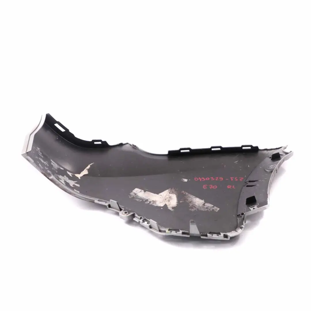 BMW X5 E70 Pare-chocs Arriere Gauche Couvercle de garniture Titan Silver - 354 - SKU 0430329-TS2 - Numéro de pièce 0430329