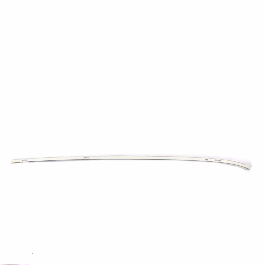 BMW X5 E70 Left N/S Roof Railing Moulding Trim Strip Alpinweiss White - 300 - SKU 0430333-AW - Part number 0430333