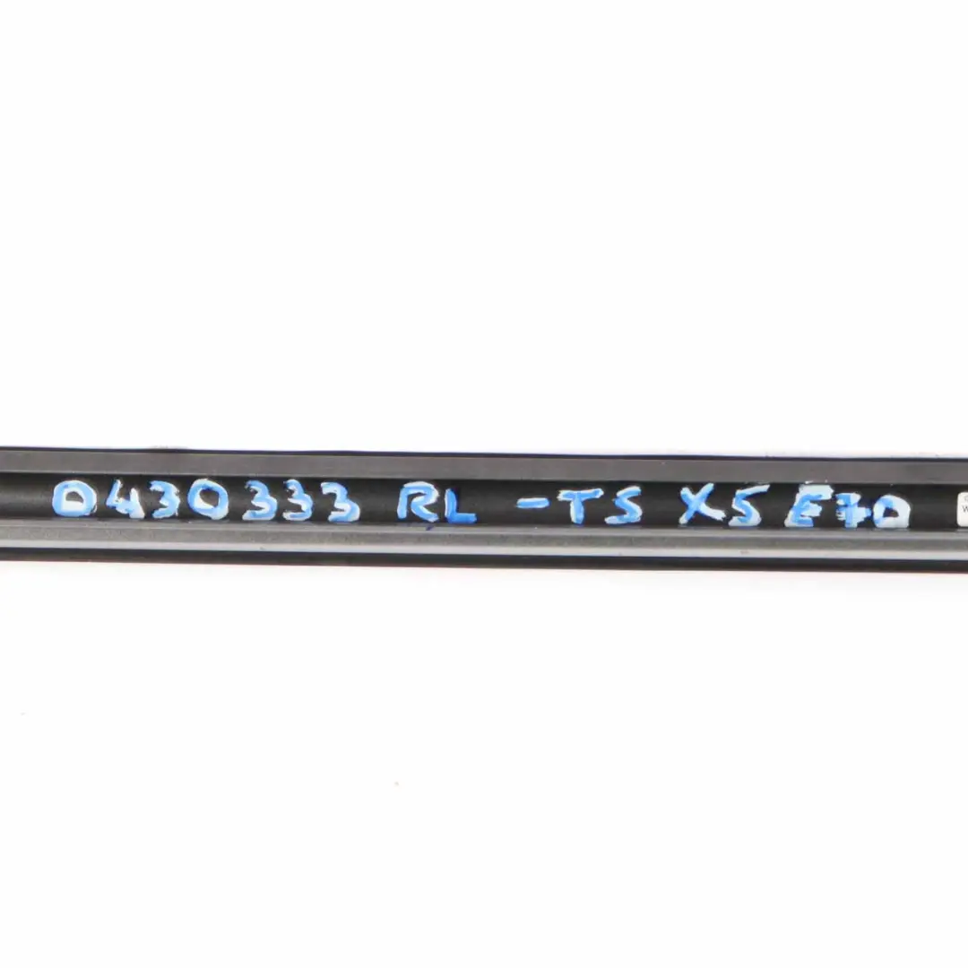 BMW X5 E70 Listwa Reling Dachowy Lewy Srebrny Titansilver - 354 - SKU 0430333-TS - Numer Części 0430333