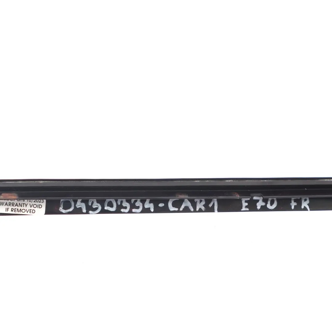  Windscreen Strip BMW X5 E70 Front Right O/S Drip Moulding Trim Carbonschwarz 416 - SKU 0430334-CAR1 - Part number 0430334