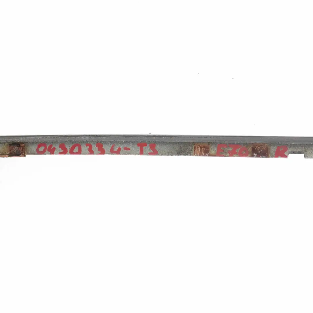 BMW X5 E70 Windscreen Strip Front Right O/S Drip Moulding Trim Titan Silver 475 - SKU 0430334-TS - Part number 0430334