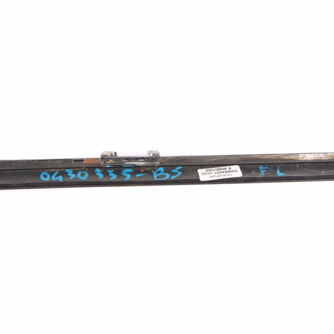 BMW X5 E70 Windschutzscheibe Streifen vorne links Abtropfen Schwarz Sapphire - SKU 0430335-BS - Teilenummer 0430335