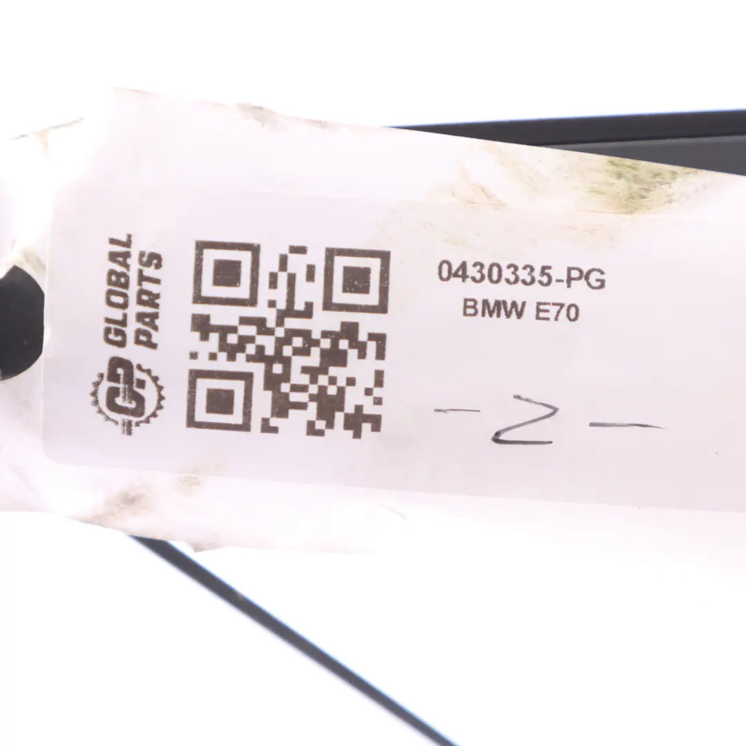 BMW X5 E70 Windscreen Strip Front Left N/S Drip Moulding Trim Platinum Grey A68 - SKU 0430335-PG - Part number 0430335