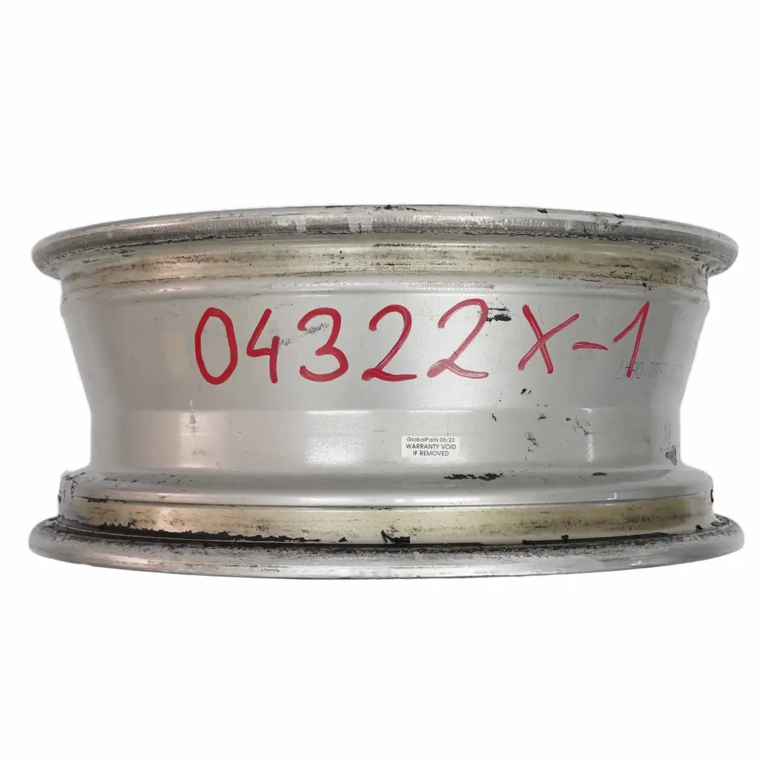 Peugeot 207 Silver Wheel Alloy Rim 16" 6J ET:27 - SKU 04322X-1 - Part number 04322X