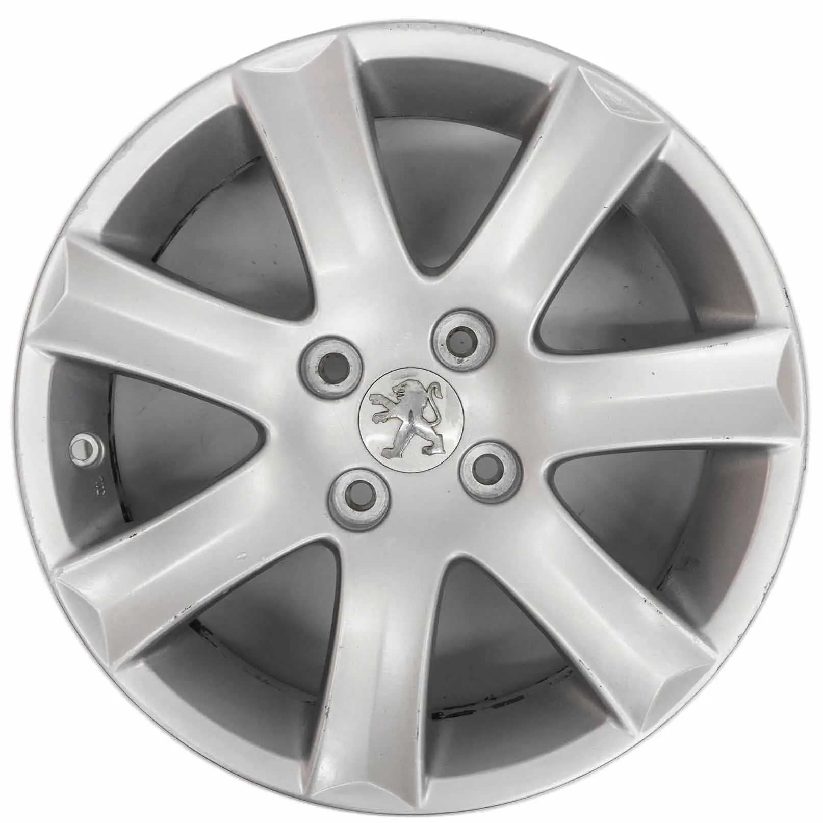 Peugeot 207 Argento Cerchio in lega 16" 6J ET:27 04322X