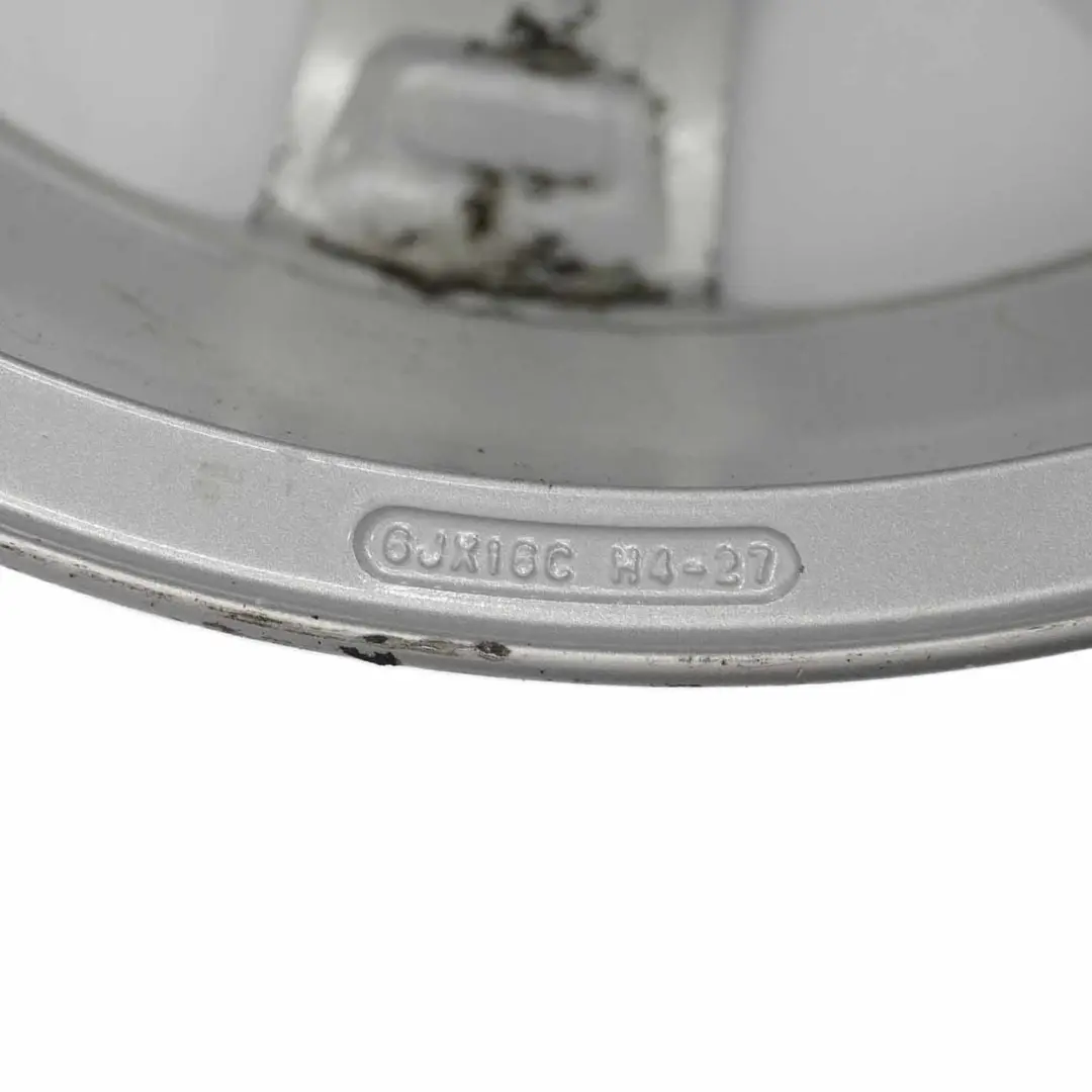 Peugeot 207 Silver Wheel Alloy Rim 16" 6J ET:27 - SKU 04322X-1 - Part number 04322X