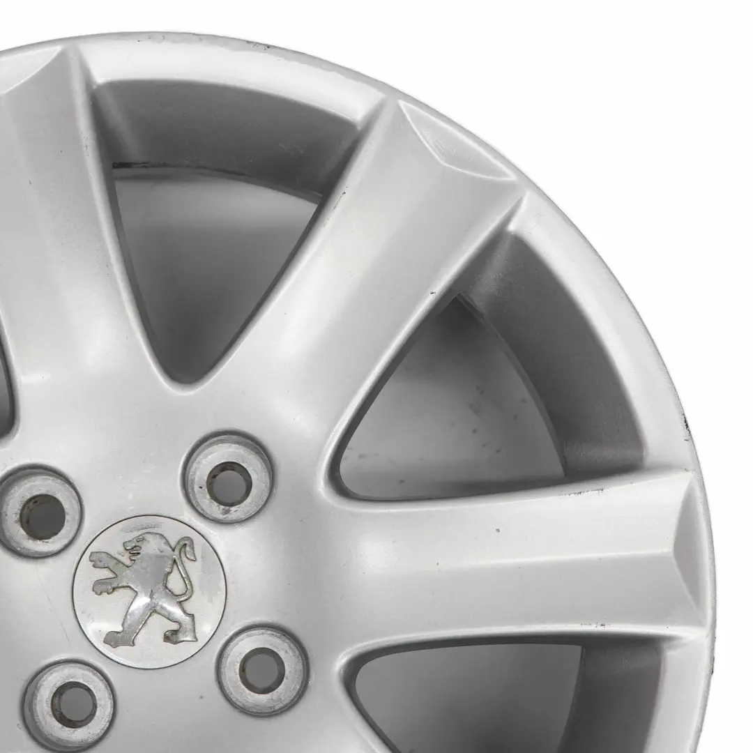 Peugeot 207 Silver Wheel Alloy Rim 16" 6J ET:27 - SKU 04322X-1 - Part number 04322X