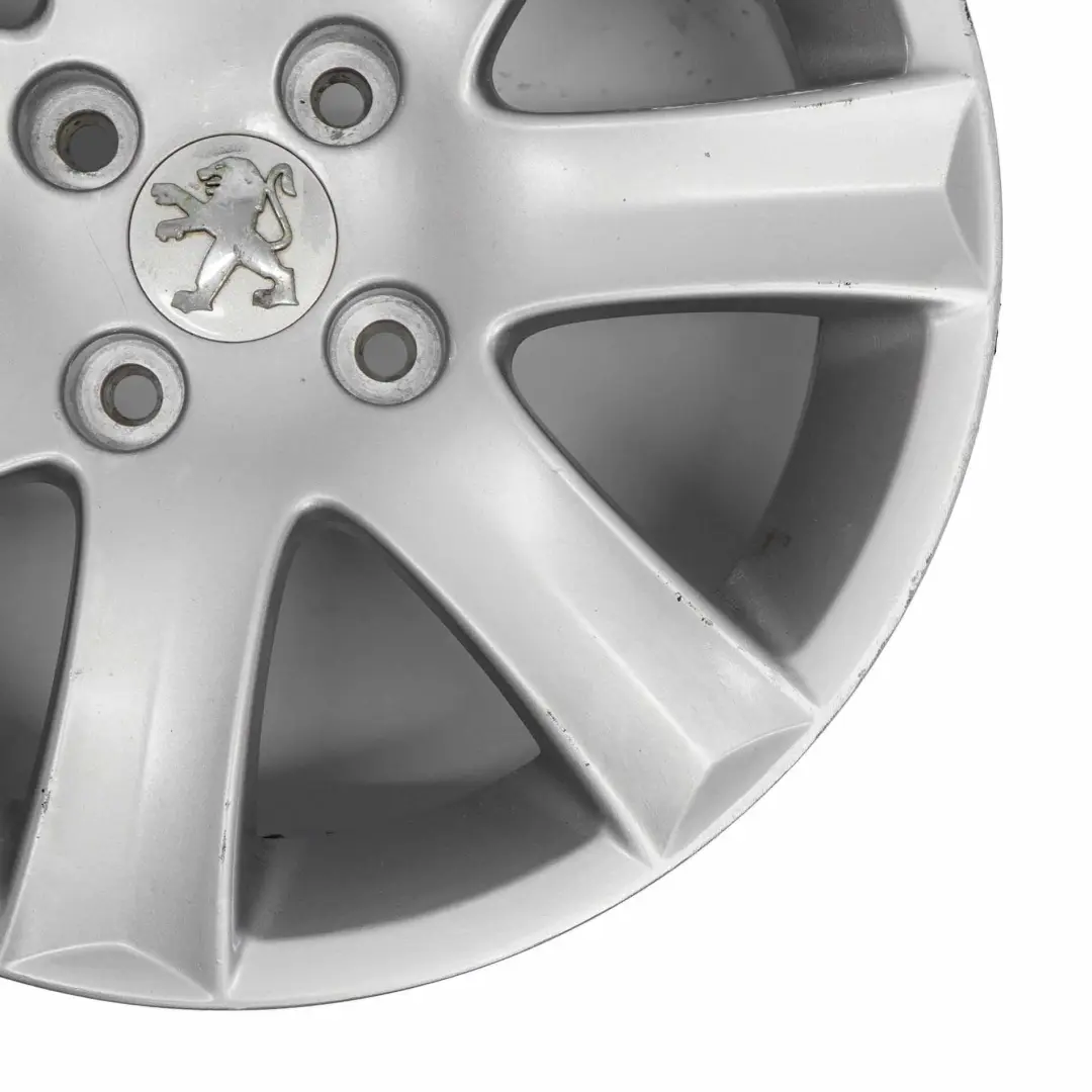 Peugeot 207 Jante Alliage Argent 16" 6J ET:27 - SKU 04322X-1 - Numéro de pièce 04322X