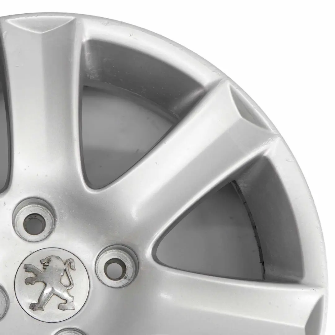 Peugeot 207 Silver Wheel Alloy Rim 16" 6J ET:27 - SKU 04322X-2 - Part number 04322X