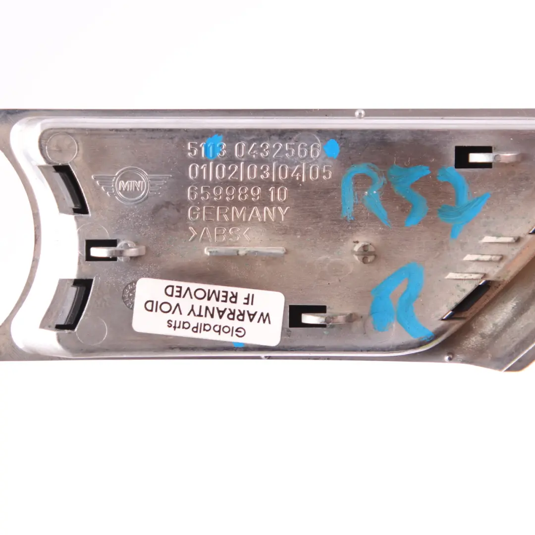 Side Wing Fender Panel Covering Scuttle Trim Cover Union Jack 0 to Mini R56 with Part number 0432566 Mini R56 Side Wing Fender Panel Covering Scuttle Trim Cover Union Jack 0 - SKU 432566 - Part number 0432566