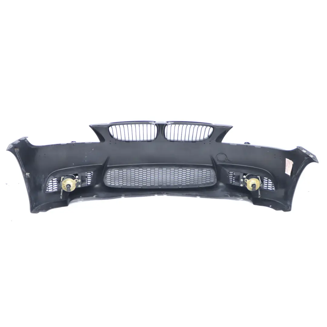 BMW E90 E92 Complete Front Bumper Trim Panel M3 Look Black Sapphire - 475 - SKU 0433099-BS - Part number 0433099