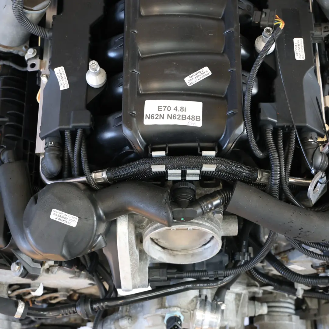 4.8i Petrol Complete Engine N62N N62B48B 355HP 85k miles, WARRANTY to BMW X5 E70 with Part number 0439113 BMW X5 E70 4.8i Petrol Complete Engine N62N N62B48B 355HP 85k miles, WARRANTY - SKU 0439113-1 - Part number 0439113