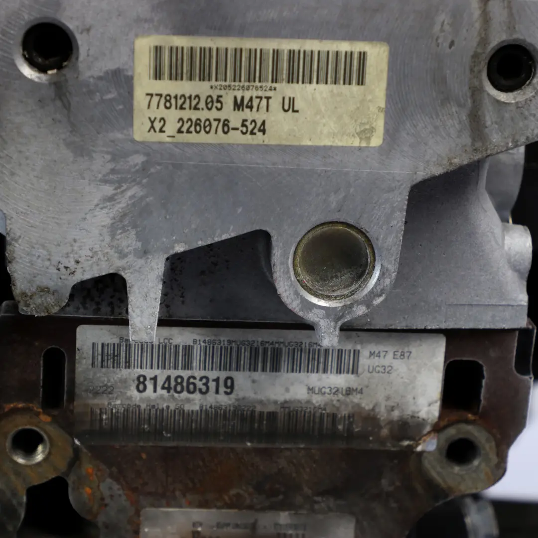 BMW 1 3 er E87 E90 E91 118d 318d M47N2 Kompletter Motor 204D4 122PS GARANTIE - SKU 0441274-1 - Teilenummer 441274