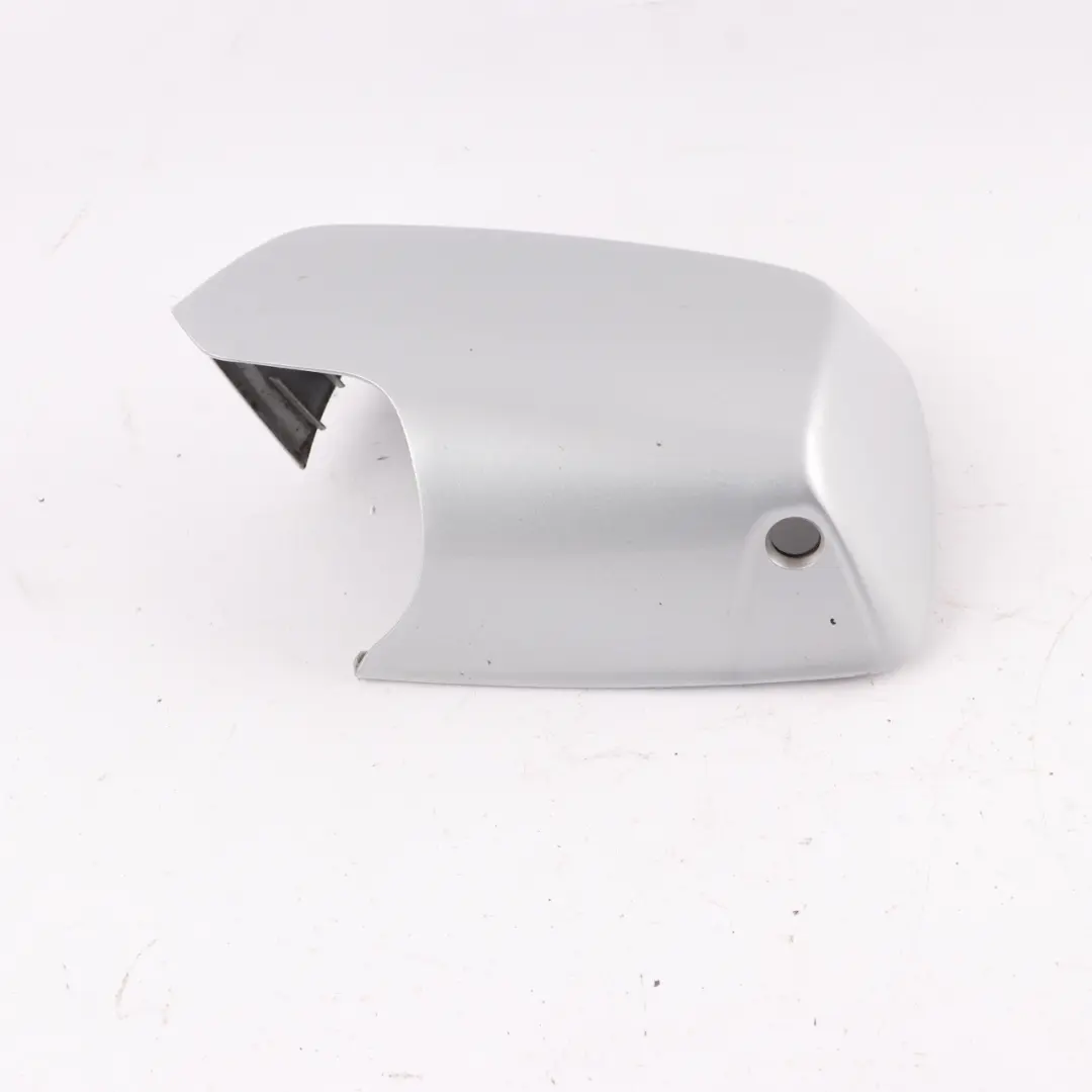Wing Mirror Cover Cap Casing Left N/S Titan Silver Metallic - 354 to BMW X3 E83 LCI with Part number 0441507 BMW X3 E83 LCI Wing Mirror Cover Cap Casing Left N/S Titan Silver Metallic - 354 - SKU 0441507-TS - Part number 0441507