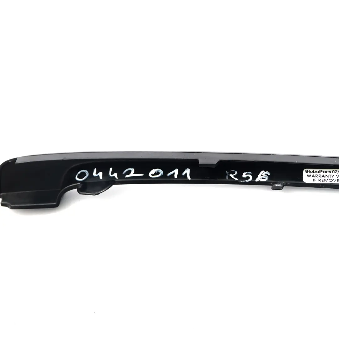Mini R55 R56 R57 JCW paraurti anteriore pannello inferiore striscia nera - SKU 0442011 - Numero di parte 0442011